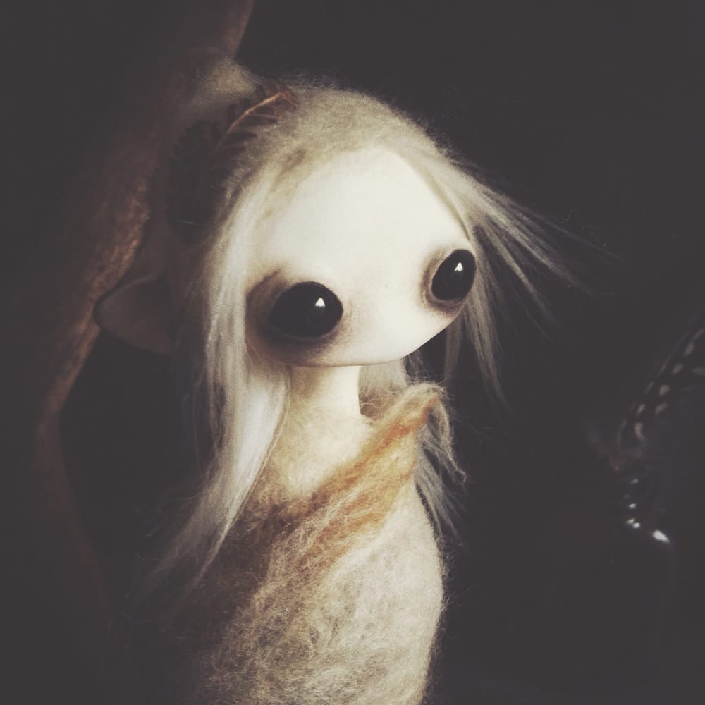 Mahlimae - art doll - sculpture