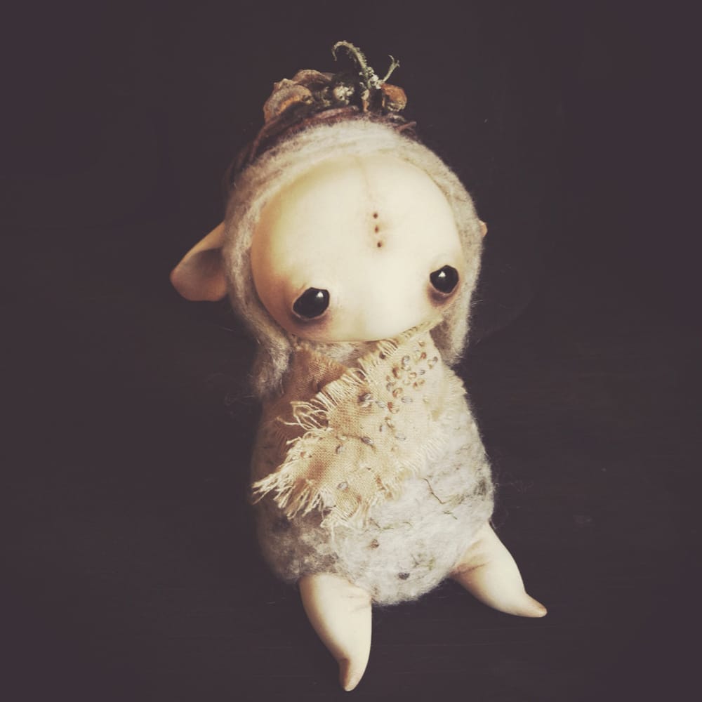 Mahlimae - art doll - sculpture