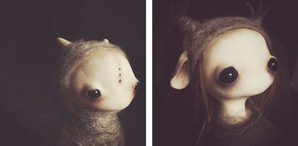 Mahlimae - art doll - sculpture