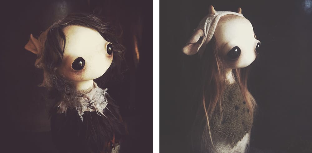Mahlimae - art doll - sculpture