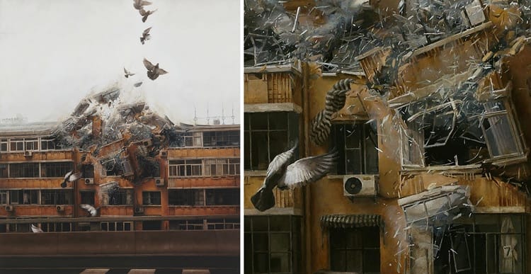 Jeremy Geddes surreal realism painting 