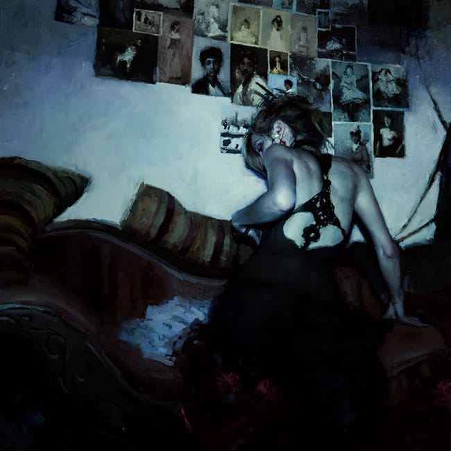 Jeremy Mann figurative painting 