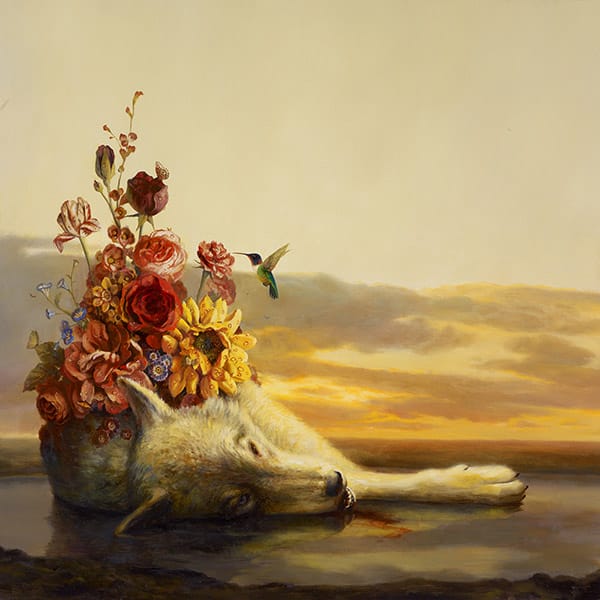 Martin Wittfooth surreal animal death painting 