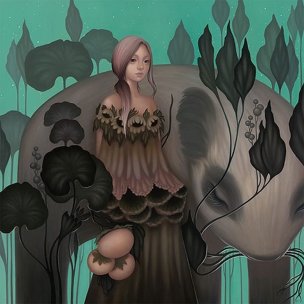 Amy Sol pop surrealism painting 