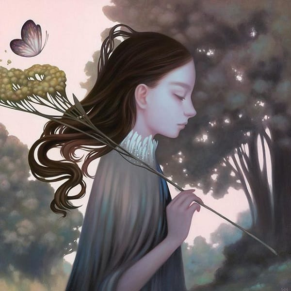 Amy Sol butterfly painting 