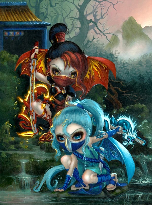 Jasmine Becket-Griffith @ DragonCon Art Show