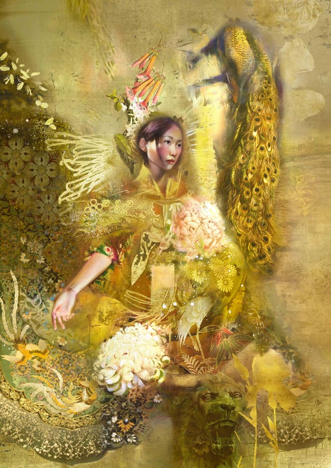 Iva Troj pop surreal painting 