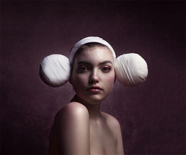 Jenny Boot surreal female portrait photography