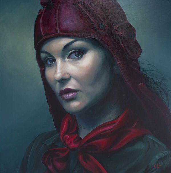 figurative painting, The Protagonist, Kathrin Longhurst, painting