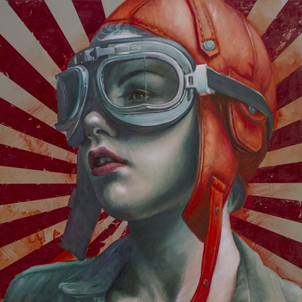 figurative painting, The Protagonist, Kathrin Longhurst, painting