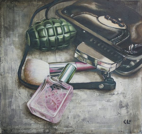 figurative painting, The Protagonist, Kathrin Longhurst, painting