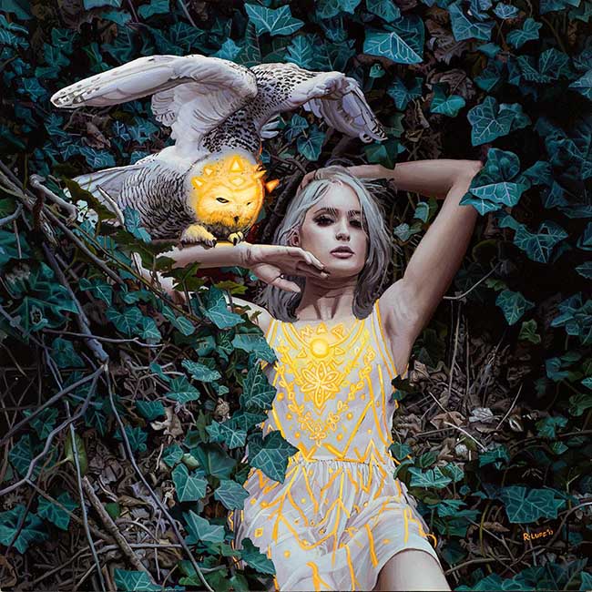 Rodrigo Luff surreal figurative artwork  - What obstacles&nbsp;have you&nbsp;encountered as an&nbsp;artist?