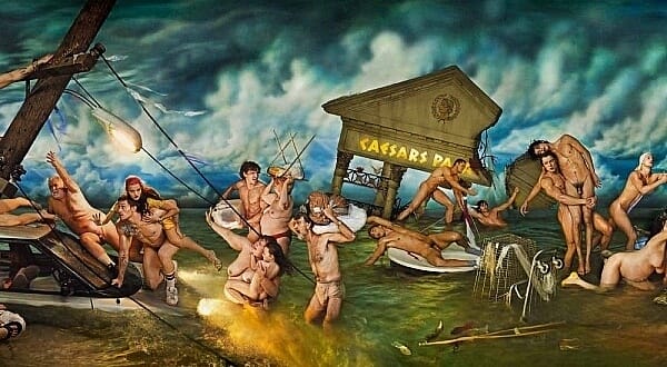 David LaChapelle Apocalypse Flood Michelangelo Sistine Chapel The Deluge