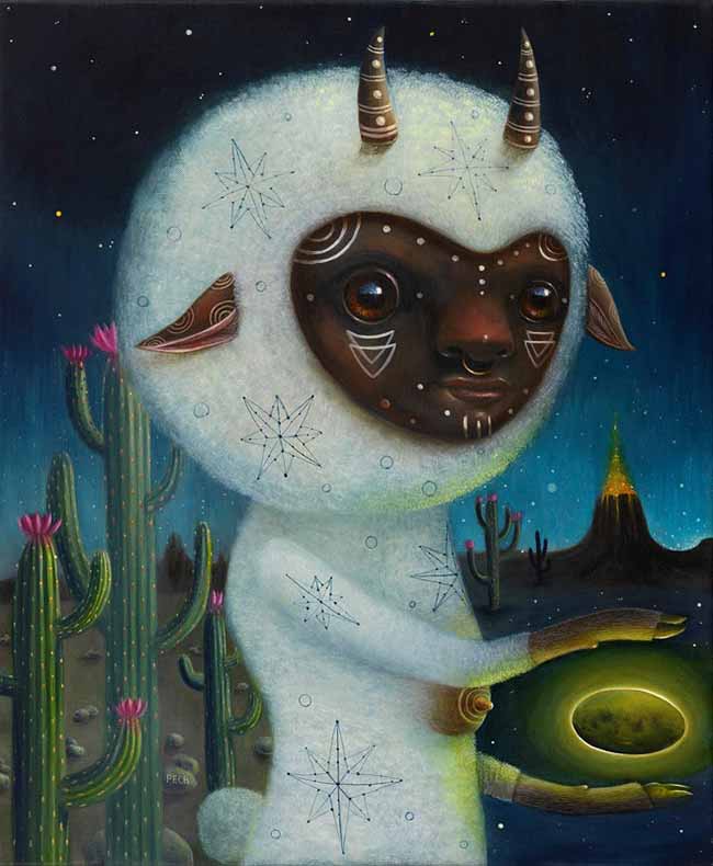 Peca surreal creature art- What are the Top 5 Do's and Don'ts for Artists Working with Galleries?