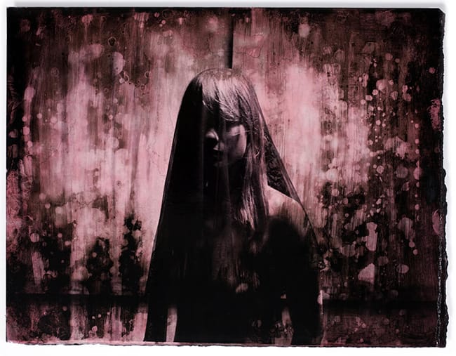 Jane Burton surreal artwork girl wearing veil -What Are Some Ups and Downs You Have Experienced in Your Artistic Journey?