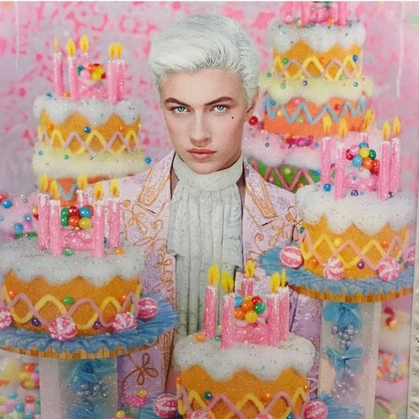 Pierre et Gilles Male Antoinette Portrait