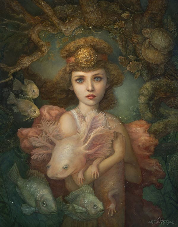 Annie Stegg Gerard - Lilaia The Naiad