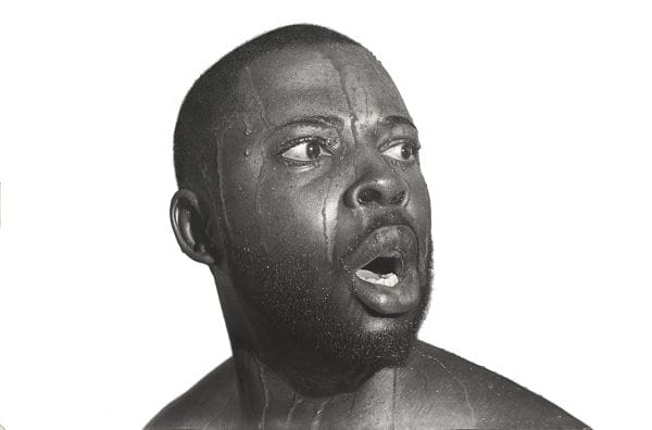 Arinze Stanley hyper-realistic insomnia drawing 