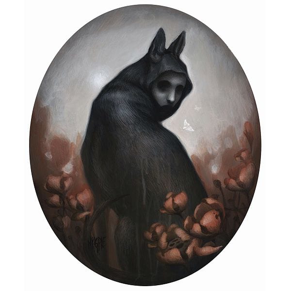 Meagan Magpie Rodger Acatalepsy surreal dark art painting 