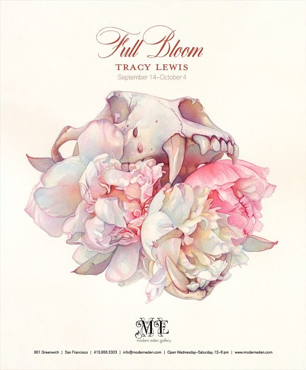 Tracy Lewis Full Bloom Exhibition at Modern Eden Gallery 