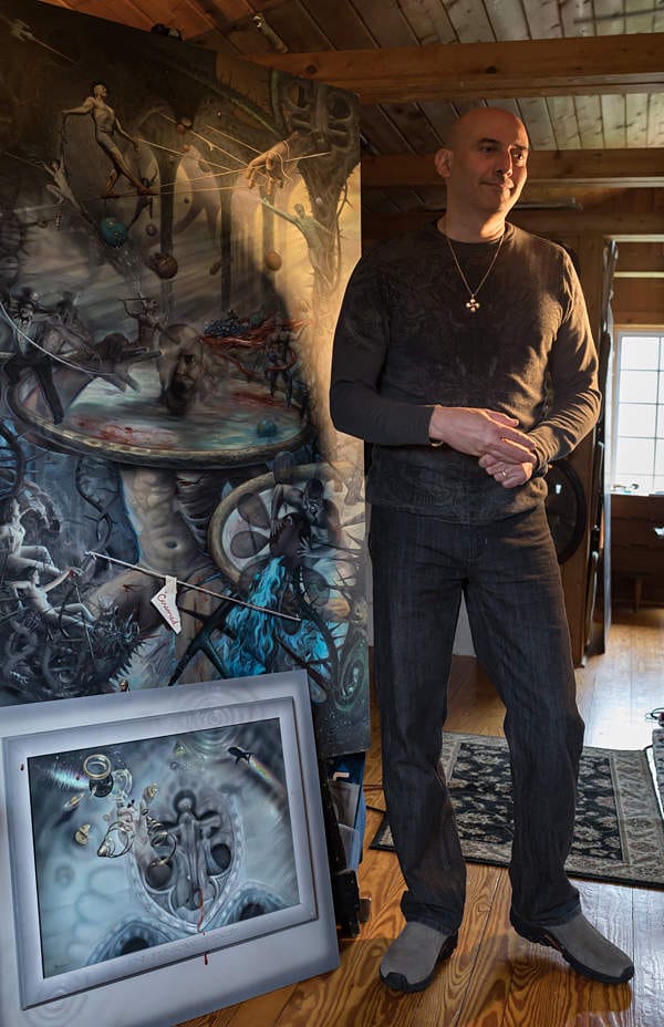 Mark Garro studio Cirque'du Hell