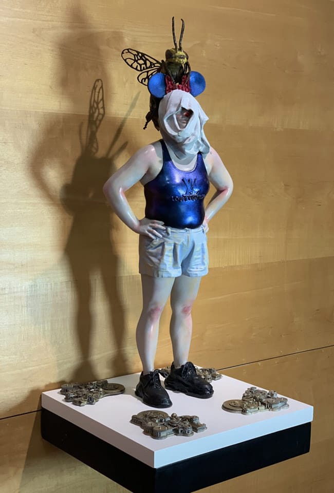 Ciane Xavier surreal sculpture 