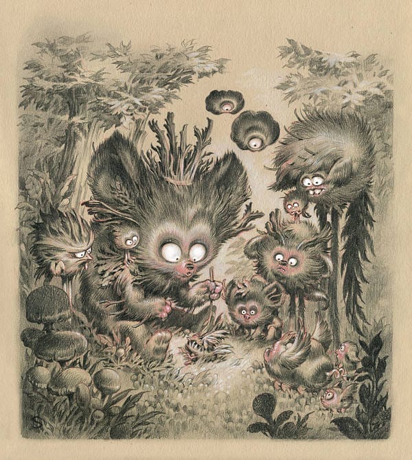 Stan Manoukian “The Kingdom” surreal illustration 