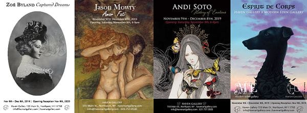 Zoé Byland, Jason Mowry, Andi Soto at Haven Gallery