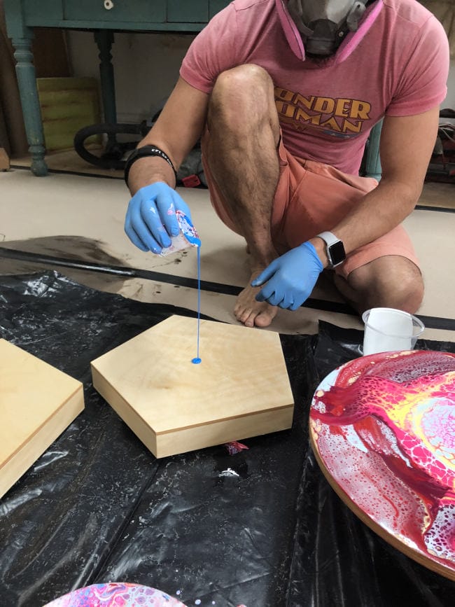 Marc Scheff studio WIP