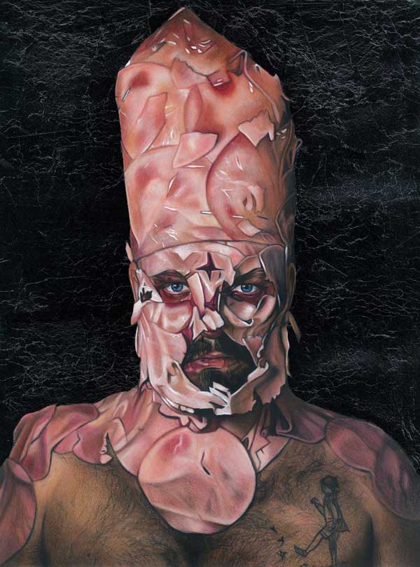 Tom Christophersen Hammraiser realistic portrait painting