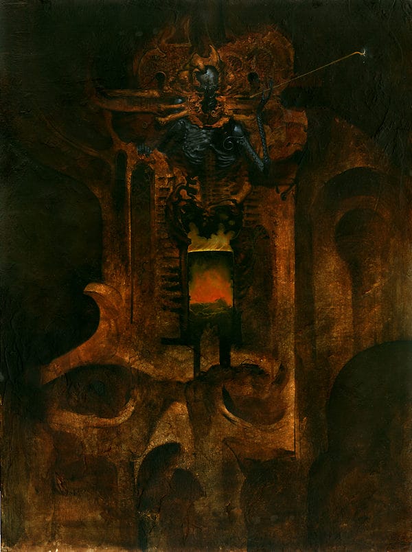 Allen Williams dark art painting