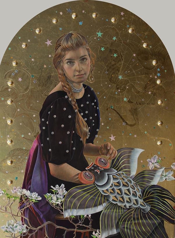 Fred Wessel The Constellation surreal painting 