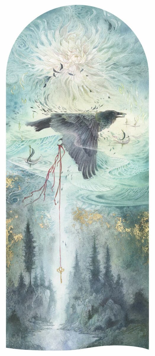 Stephanie Law conjure bird painting 
