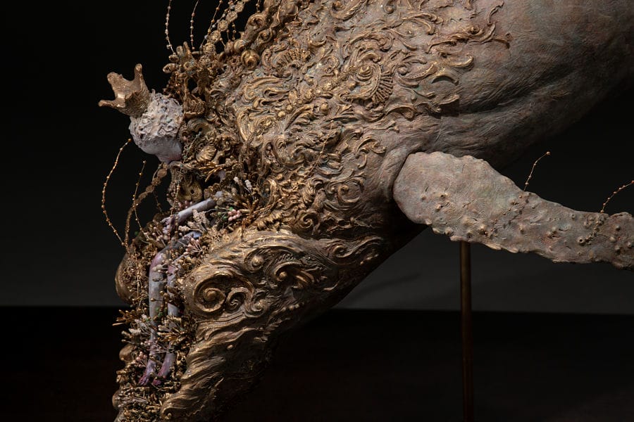 Akishi Ueda  surreal creature sculptures 