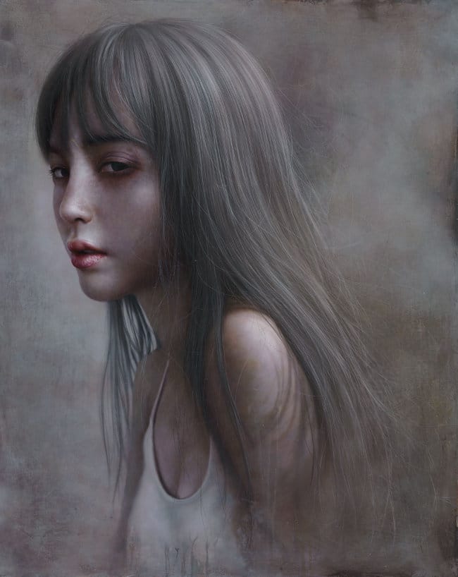 Lo Chan Peng - The Fog surreal painting 