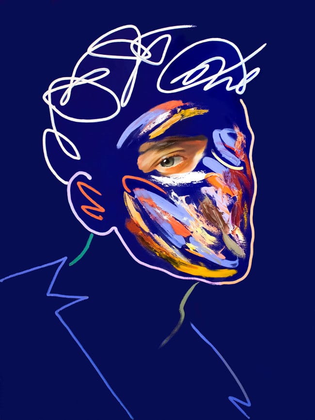 Loribelle Spirovski - Homme 167 abstract painting 