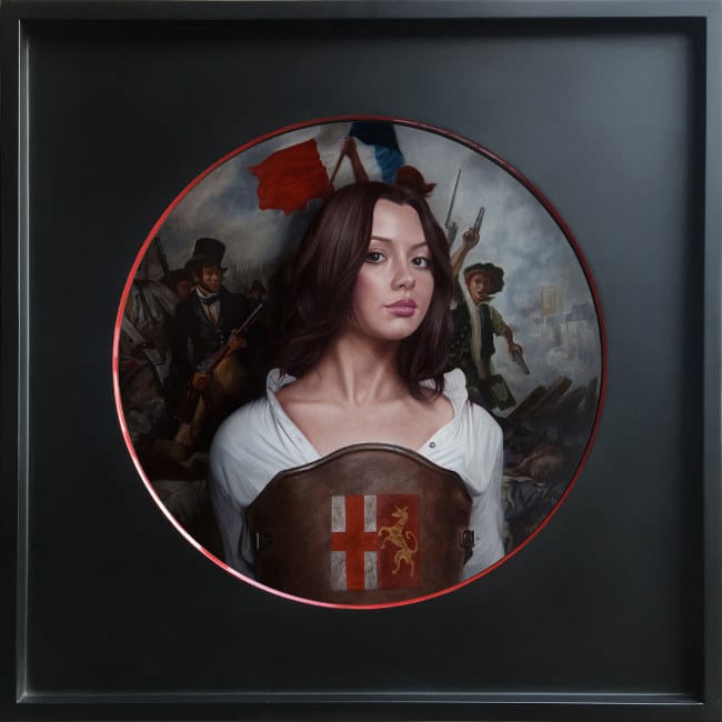 Mary Jane Ansell - Liberty Call (Revolution) Arcadia Contemporary Portraiture 2020