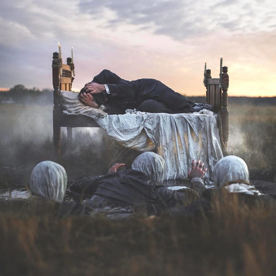 Nicolas Bruno dark art surreal portrait photography 