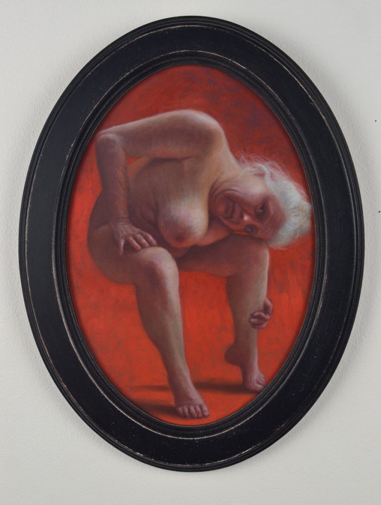 Francien Krieg - "Shelter" nude painting