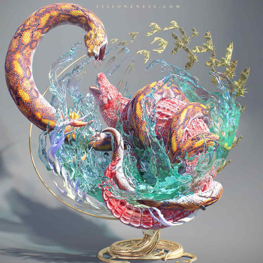 Yuuki Morita Ethereal Digital Art