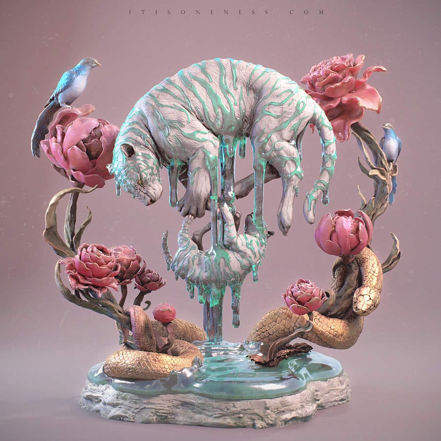 Yuuki Morita Ethereal Digital Art