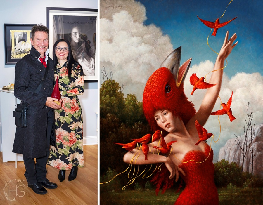 Beautiful Bizarre Art Prize, 2019, Steven Kenny & Danijela Krha Purssey, Beautiful Bizarre Magazine Co-Founder;