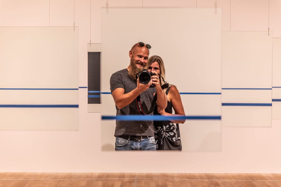 Anne Juul and Jesper Chrisophersen