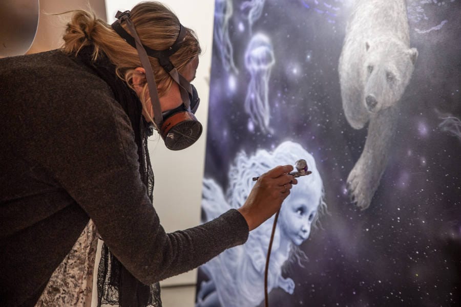 Anne Juul Chrisophersen progress studio