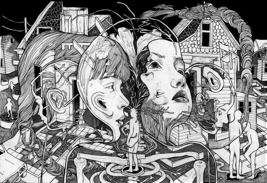 Eva Redamonti children illustration surreal