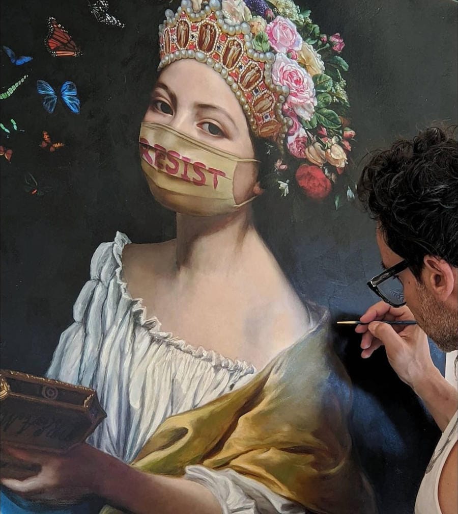 Antonio Del Prete in studio