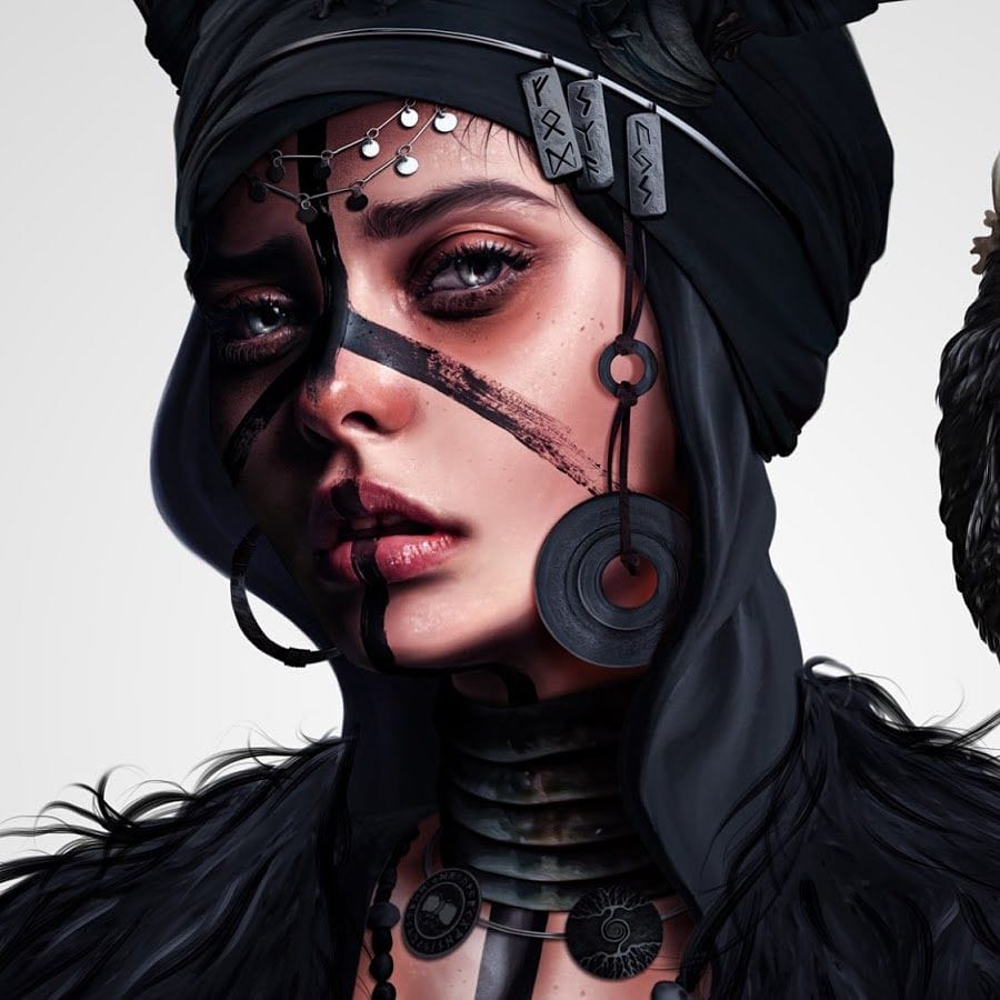 laura h rubin digital portrait