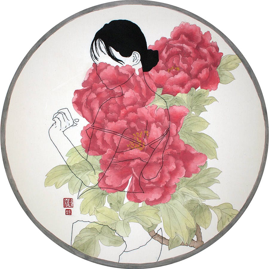 Jessica So Ren Tang, "Flowers of Riches and Honor" Modern Eden