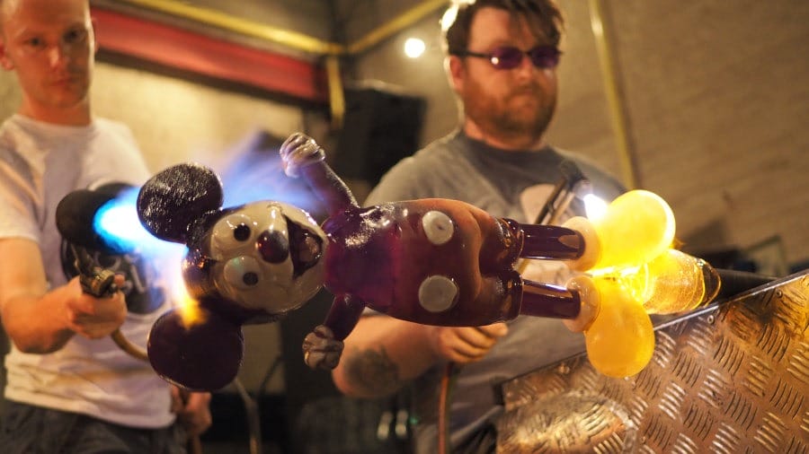 John Moran studio Mickey Mouse