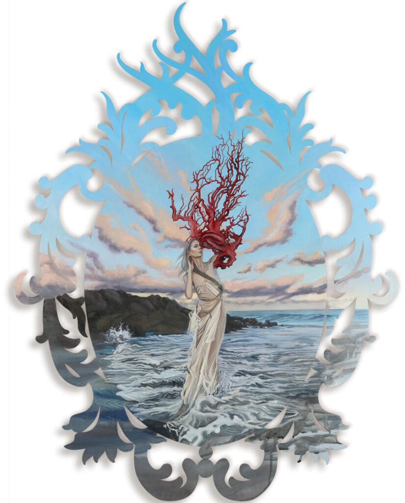 Redd Walitzki surreal sea portrait